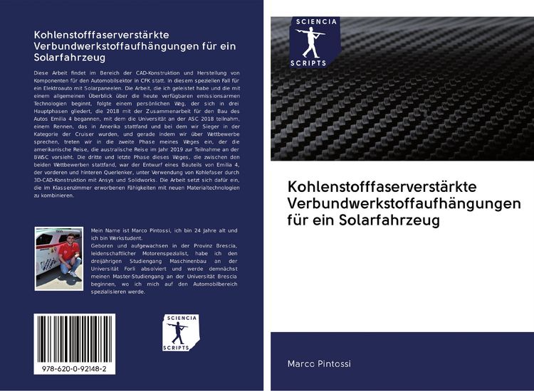 Produktbild: Kohlenstofffaserverst&auml;rkte Verbundwerkstoffaufh&auml;ngungen f&uuml;r ein Solarfahrzeug