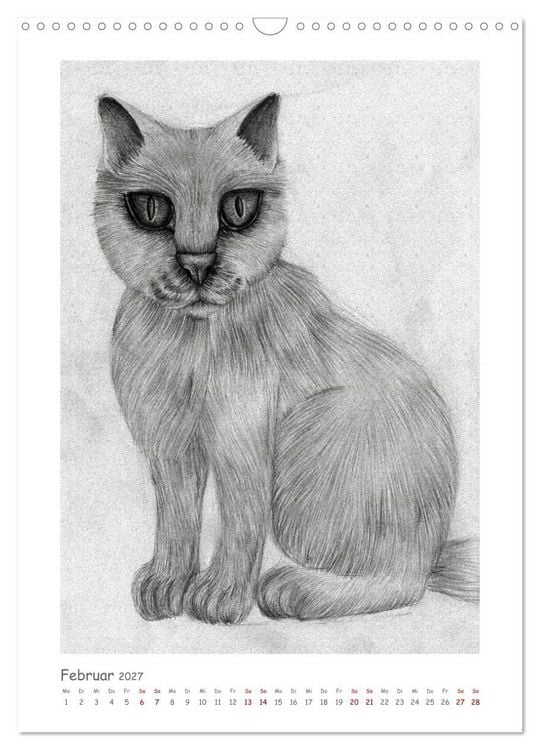 Produktbild: Die Sprache der Augen: Die Seele von Hund und Katze in handgemalten Portr&auml;ts (Wandkalender 2027 DIN A3 hoch), CALVENDO Monatskalender