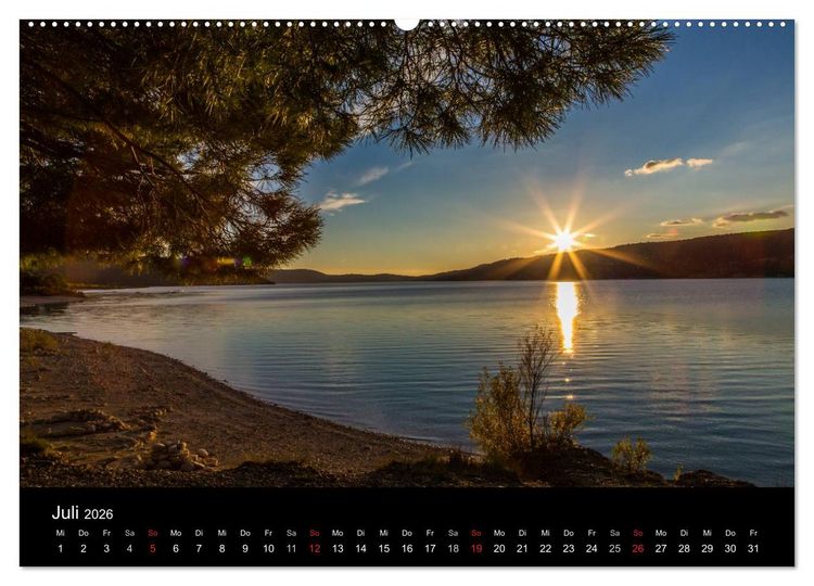 Produktbild: Entschleunigt ... reisen durch traumhafte Landschaften "Les Grandes Alpes" (hochwertiger Premium Wandkalender 2026 DIN A2 quer), Kunstdruck in Hochglanz