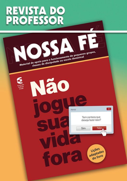 Produktbild: N&atilde;o jogue sua vida fora - Revista do professor