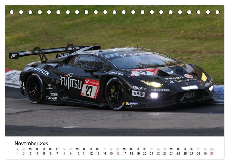Produktbild: Motorsport aus Sant&rsquo;Agata (Tischkalender 2025 DIN A5 quer), CALVENDO Monatskalender