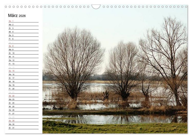 Produktbild: Die Jahreszeiten im Havelland (Wandkalender 2026 DIN A3 quer), CALVENDO Monatskalender