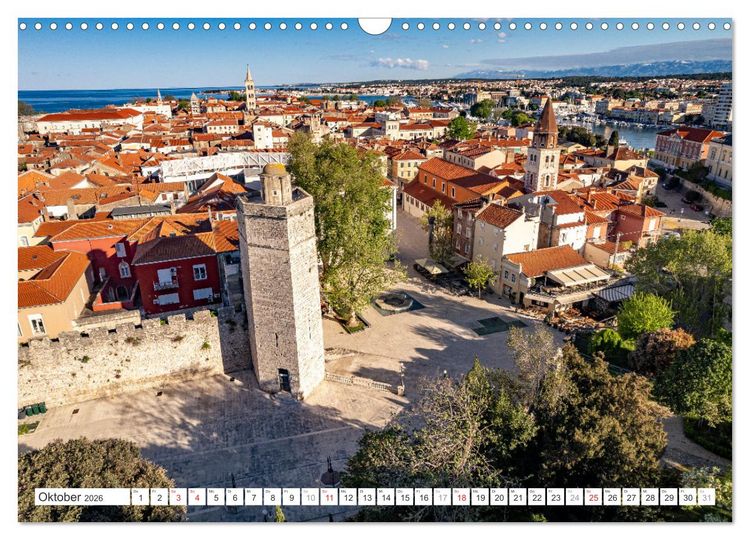 Produktbild: Kroatien - Zadar (Wandkalender 2026 DIN A3 quer), CALVENDO Monatskalender