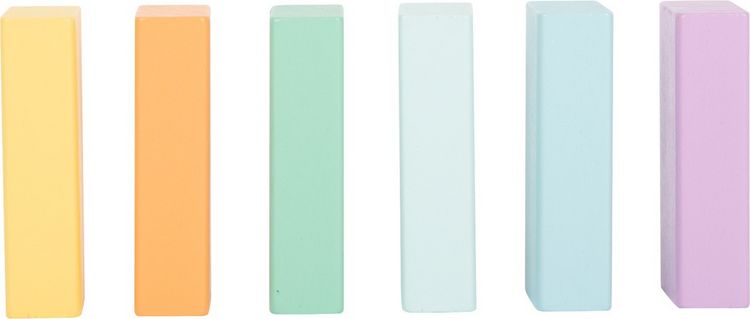 Produktbild: Holzbausteine Pastell