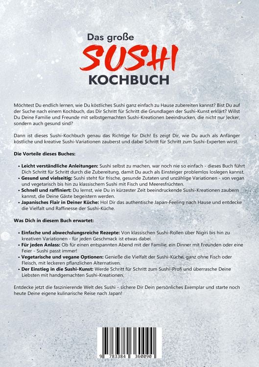 Produktbild: Das gro&szlig;e Sushi Kochbuch