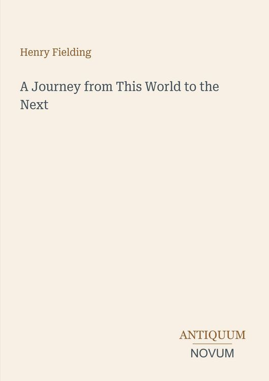 Produktbild: A Journey from This World to the Next