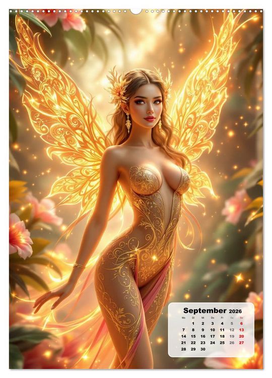Produktbild: Gefl&uuml;gelte Tr&auml;ume (hochwertiger Premium Wandkalender 2026 DIN A2 hoch), Kunstdruck in Hochglanz