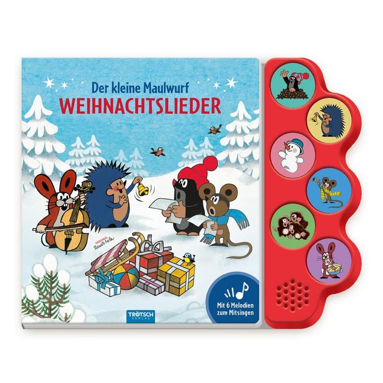 Produktbild: TR&Ouml;TSCH - Der kleine Maulwurf Soundbuch Weihnachtslieder | Ab 18 Monaten