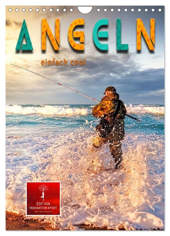 Produktbild: Angeln - einfach cool (Wandkalender 2026 DIN A4 hoch), CALVENDO Monatskalender