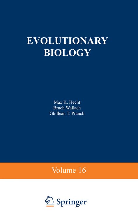 Produktbild: Evolutionary Biology