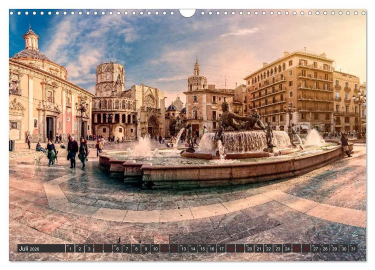 Produktbild: Valencia - Stadt am Turia (Wandkalender 2026 DIN A3 quer), CALVENDO Monatskalender