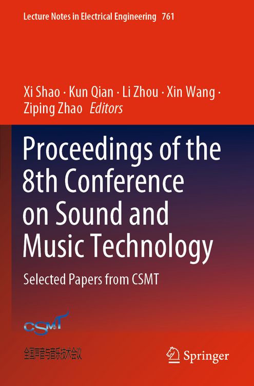 Produktbild: Proceedings of the 8th Conference on Sound and Music Technology