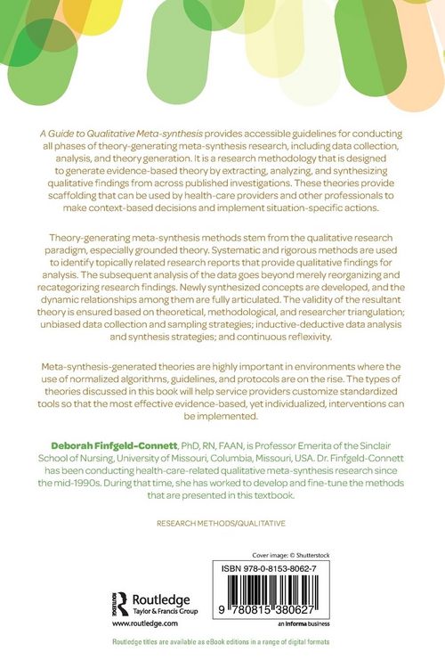 Produktbild: A Guide to Qualitative Meta-synthesis