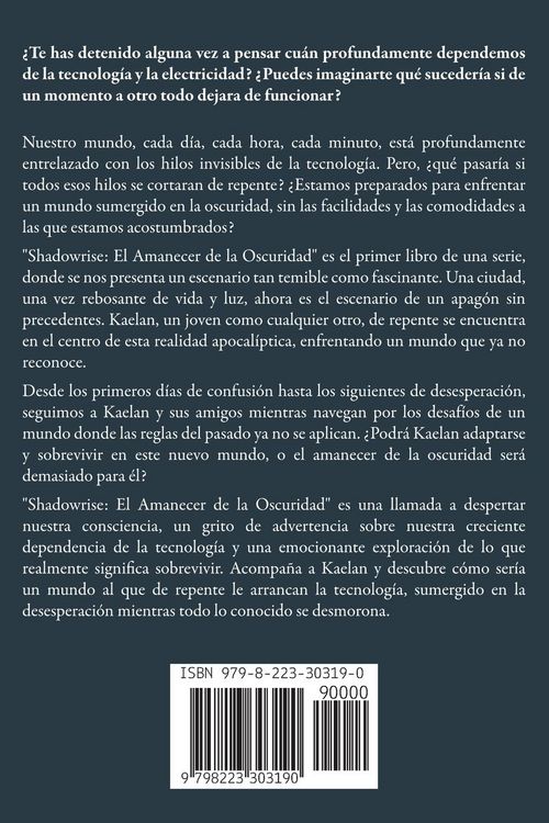 Produktbild: Shadowrise. El amanecer de la oscuridad.