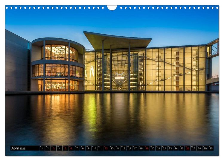 Produktbild: Berlin - Bilder einer Metropole (Wandkalender 2026 DIN A3 quer), CALVENDO Monatskalender