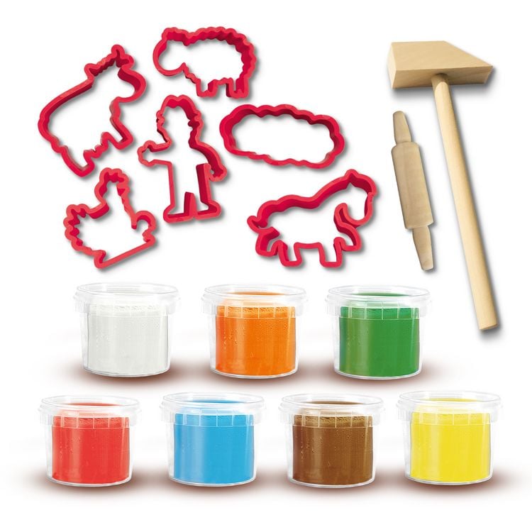 Produktbild: SES CREATIVE Knete My First Mega-Set mit Werkzeugen