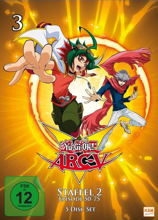 Produktbild: Yu-Gi-Oh! Arc-V - Staffel 2.1: Episode 50-75 [5 DVDs]