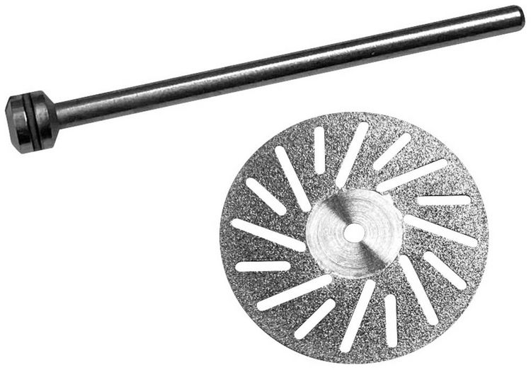 Produktbild: Donau Elektronik 1646 Diamanttrennscheibe Durchmesser 22mm Metall, Glas, Epoxyd 1St.