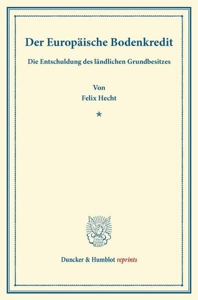 Produktbild: Der Europ&auml;ische Bodenkredit.