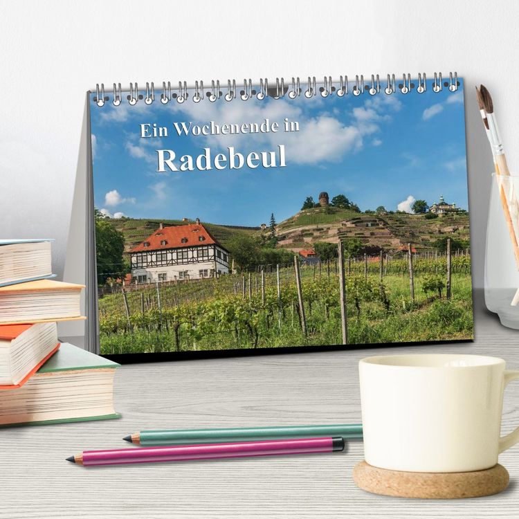 Produktbild: Ein Wochenende in Radebeul (Tischkalender 2026 DIN A5 quer), CALVENDO Monatskalender