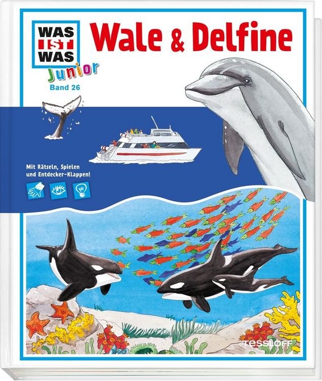 Produktbild: Wale und Delfine / Was ist was junior Bd.26