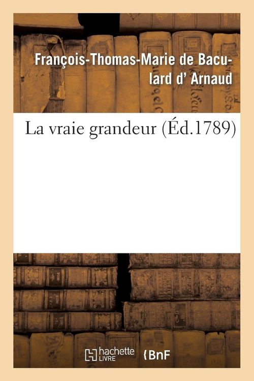 Produktbild: La vraie grandeur