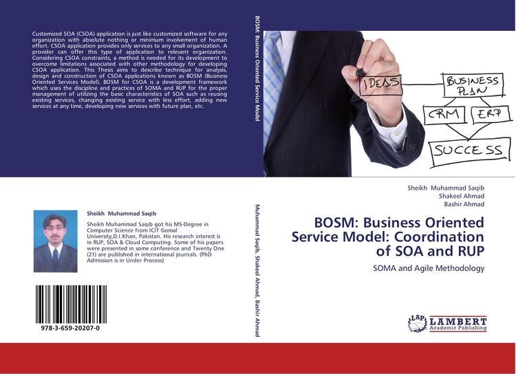 Produktbild: BOSM: Business Oriented Service Model: Coordination of SOA and RUP