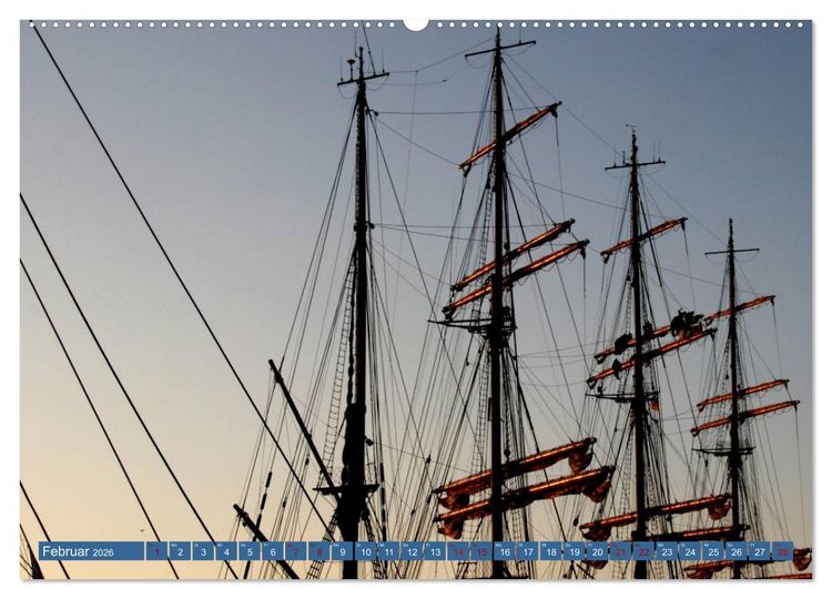 Produktbild: Maritimer K&uuml;stenzauber (Wandkalender 2026 DIN A2 quer), CALVENDO Monatskalender