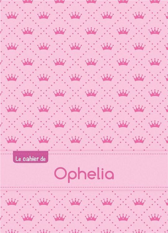 Produktbild: Cahier ophelia seyes,96p,a5