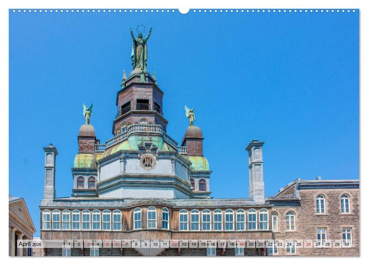 Produktbild: Kanada Quebec - Historisches Montreal (hochwertiger Premium Wandkalender 2026 DIN A2 quer), Kunstdruck in Hochglanz