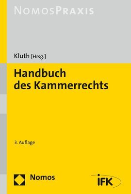 Produktbild: Handbuch des Kammerrechts