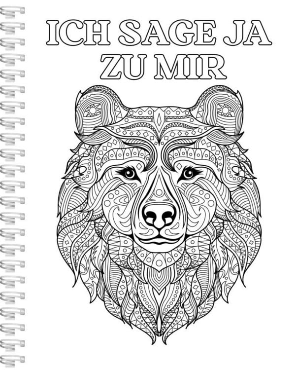 Produktbild: Ich sage JA zu mir! Mandala Selbstliebe-Malbuch f&uuml;r Erwachsene