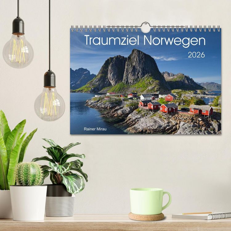 Produktbild: Traumziel Norwegen 2026 (Wandkalender 2026 DIN A4 quer), CALVENDO Monatskalender