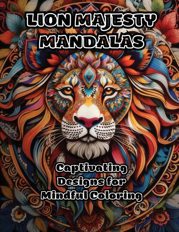 Produktbild: Lion Majesty Mandalas