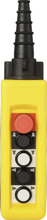 Produktbild: TRU COMPONENTS TC-13599176 TC-A4913 H&auml;ngetaster mit NOT-Aus-Schalter 1St.