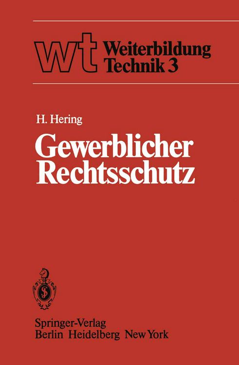 Produktbild: Gewerblicher Rechtsschutz