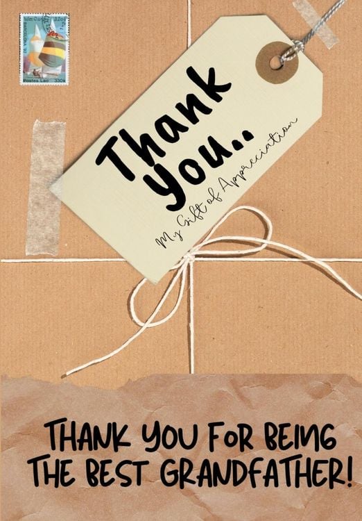 Produktbild: Thank You For Being The Best Grandfather!