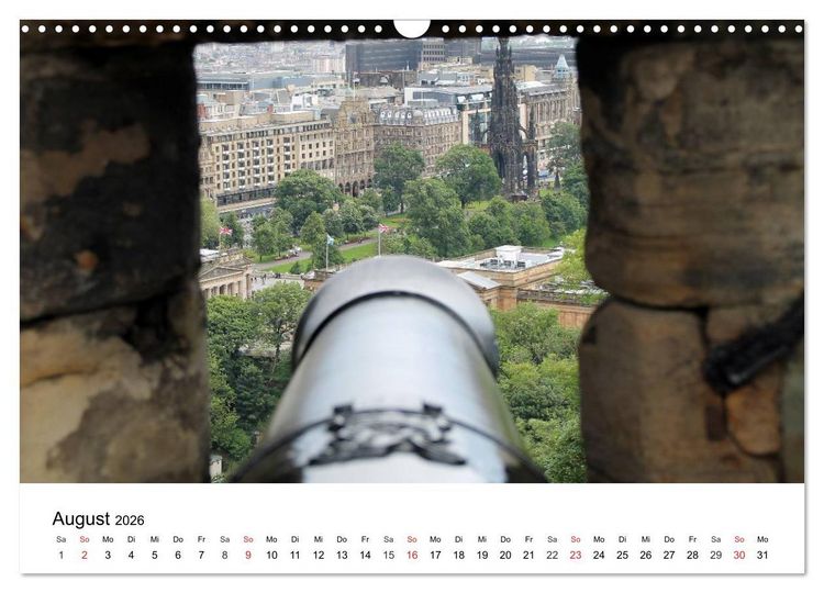 Produktbild: Schottlands Hauptstadt Edinburgh (Wandkalender 2026 DIN A3 quer), CALVENDO Monatskalender