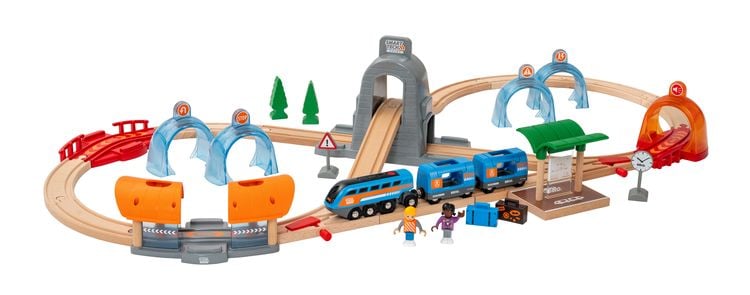 Bild vom Artikel BRIO - Smart Tech Sound Action Tunnel Reisezug Set vom Autor 
