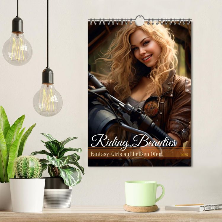 Produktbild: Riding Beauties (Wandkalender 2026 DIN A4 hoch), CALVENDO Monatskalender