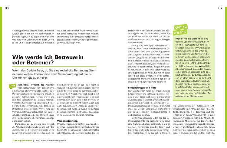 Produktbild: Gesetzliche Betreuung. Ein Ratgeber f&uuml;r Angeh&ouml;rige