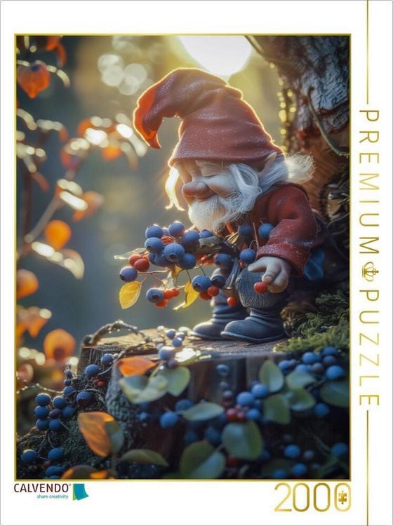 Produktbild: CALVENDO Puzzle Kobolde bringen Licht in dunkle Tage | 2000 Teile Lege-Gr&ouml;&szlig;e 90x67cm Foto-Puzzle f&uuml;r gl&uuml;ckliche Stunden