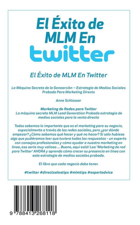 Produktbild: El &Eacute;xito de MLM En Twitter