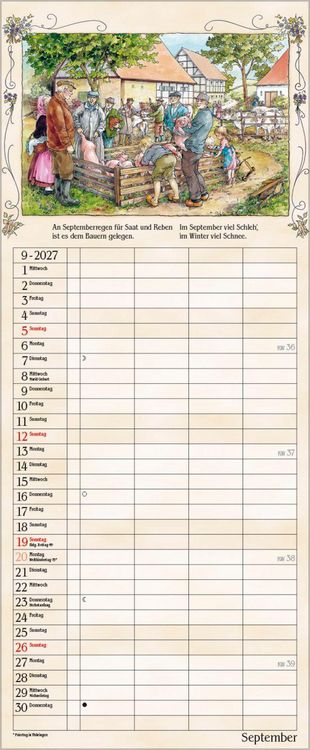 Produktbild: Bauernkalender 2027