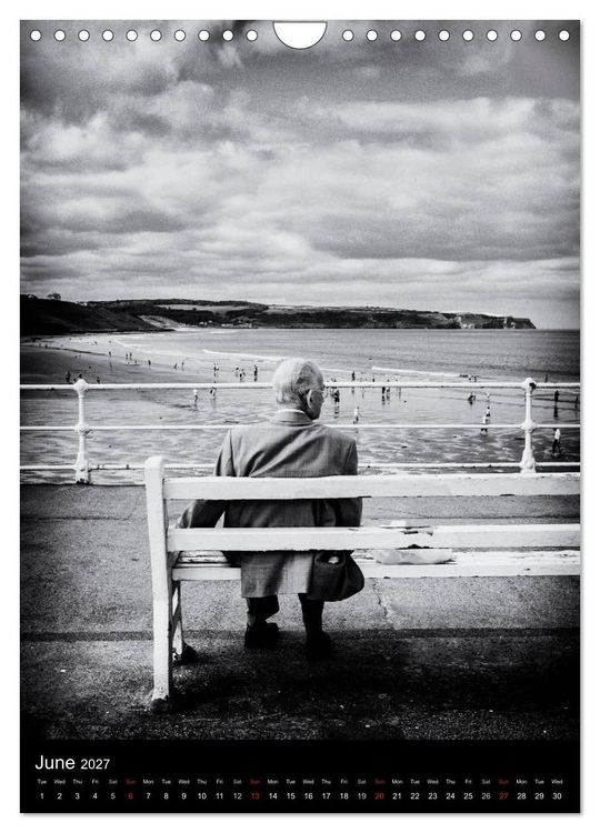 Produktbild: Journeys - Black & White (Wall Calendar 2027 DIN A4 portrait), CALVENDO 12 Month Wall Calendar