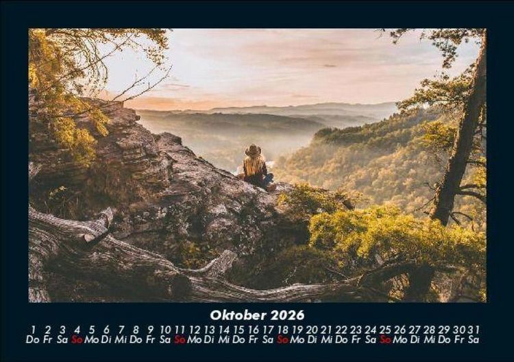 Produktbild: Bergige Welten 2026 Fotokalender DIN A5