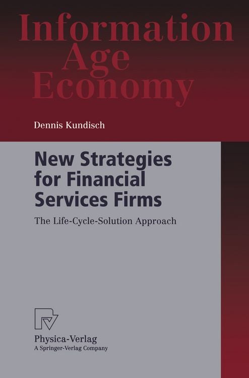 Produktbild: New Strategies for Financial Services Firms