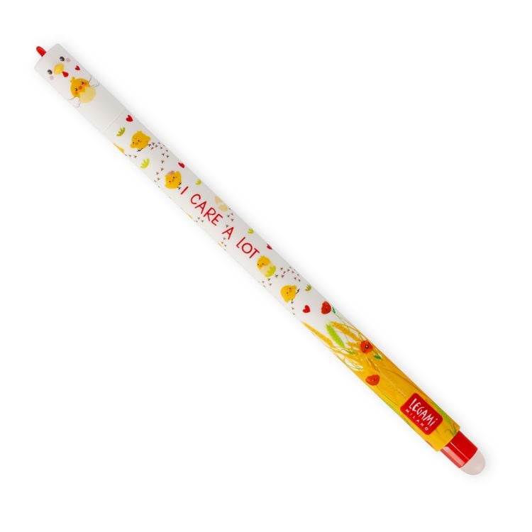 Produktbild: Legami l&ouml;schbarer Gelstift - I care a lot