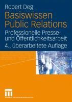 Produktbild: Basiswissen Public Relations