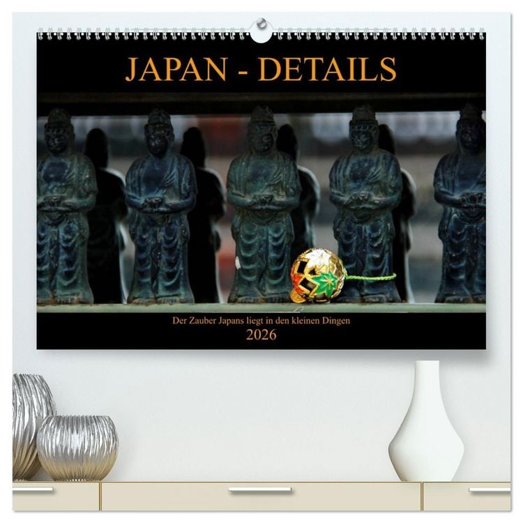 Produktbild: Japan - Details (hochwertiger Premium Wandkalender 2026 DIN A2 quer), Kunstdruck in Hochglanz